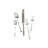 Vintage Hotel Silver 5-piece Flatware Set