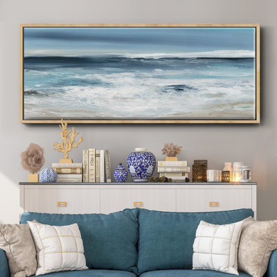 Long Beach- Framed Canvas