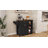 Rolling Kitchen Island Cart On Wheels With Drawer Open Shelves & Spice Rack With Storage For Dining Room-61671818