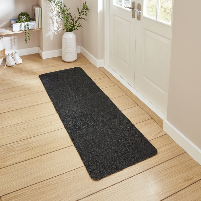  Kitchen Mat, Charcoal, Rectangle W75 x L150 cm