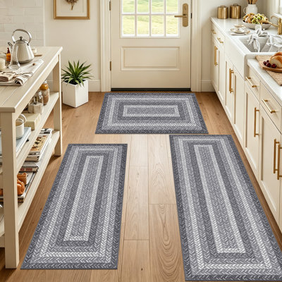 Machine Washable Non-Slip Kitchen Mat