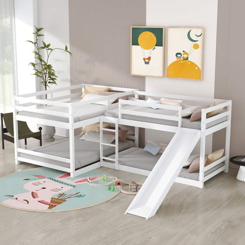 Guptill Kids Bunk Bed, White
