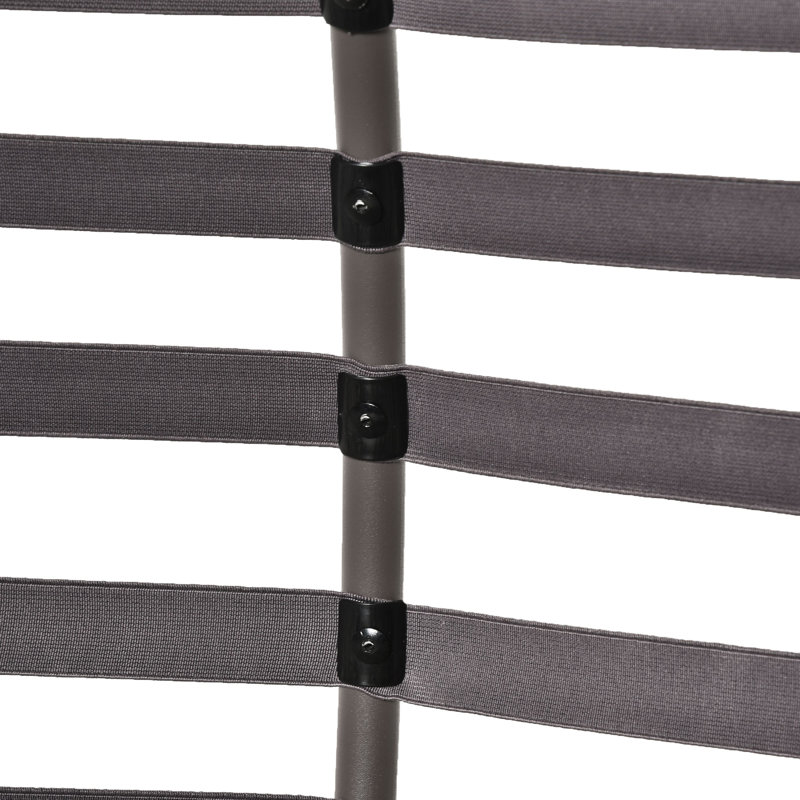 Henegar Steel Outdoor Lounge Chair