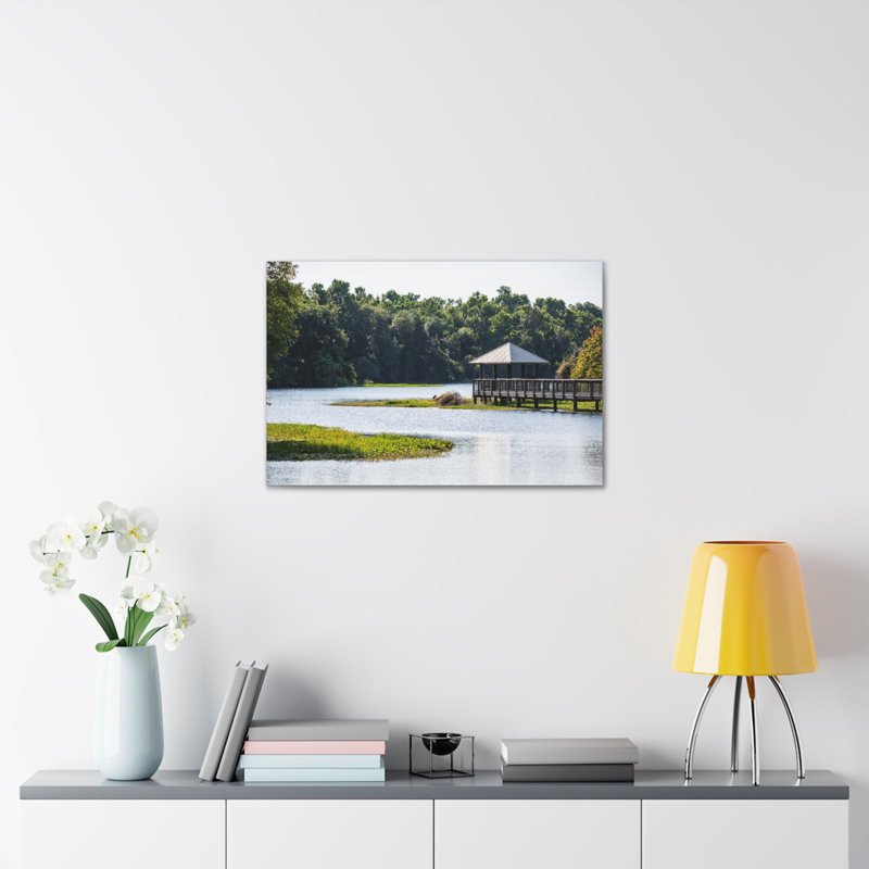 Art mural sur toile Prairie Lakes Park, H 12 po x l 18 po