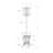 Coat Rack, Hall Tree, Free Standing, 8 Hooks, Entryway,