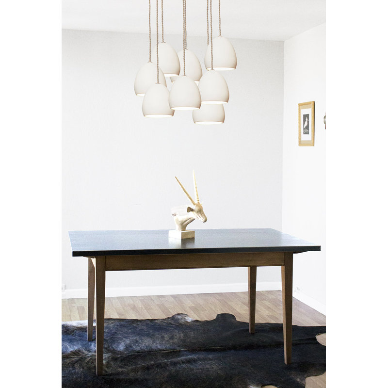 Clay 8 - Light Chandelier, LED, 100'' H x 22'' W x 22'' D, Black