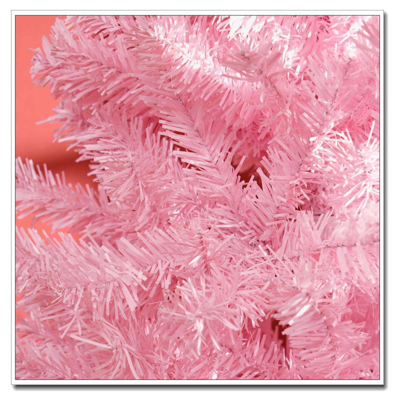 Sapin de Noël artificiel rose 8 'Tall