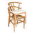 Mid-Century Dining Wood Chair With Rope/Fabric Seat By Chivari-106427195