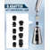 3-Function Sprayer Pull Down Kitchen Faucet Spray Head Replacement With 9-Adapter Kit