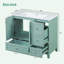 Meuble-lavabo moderne avec chargement USB-612878261