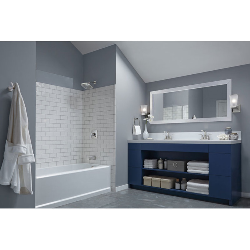 Kandas Stainless Steel Flush Mounted Sconce, Stainless
