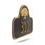Plaque d’adresse murale sur 1 ligne-23381096-23381119