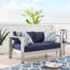 Causeuse d'extérieur Shore Sunbrella-58577375