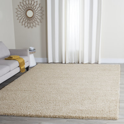 Averie Solid Colour Hand Woven 201cm X 290cm Area Rug