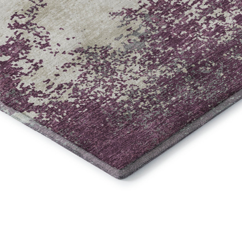 Premium Machine Washable Birchview AMF1027 Modern Rug, Rectangle 10' x 14'