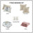 Chic Comforter Bedding Sets, Polyester Seersucker, Farmhouse Style For Home
