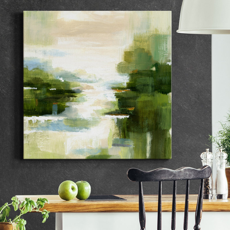 Verte View - Wrapped Canvas Print, 32" H x 32" W x 1" D