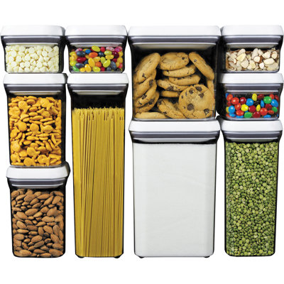 Ensemble de rangement pour aliments 10 pièces container POP 1.0
