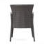 Chaise d'extérieur en polyéthylène pour manger