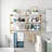 Industrial Rustic Floating Shelf Set - Wall Mounted Pipe Shelving With Heavy-Duty Metal Brackets For Home & Office Organization