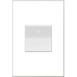Interrupteur de lumière Adorne® Paddle 15 Amp 277V unipolaire et 3 voies avec Microban