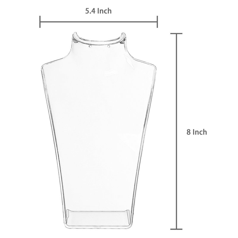 Acrylic Necklace Earring Jewellery Stand