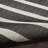  Positano 8' x Square Black Ivory Modern Rug-53895341-53895313