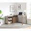 Crédence de rangement pour bureau à la maison en forme de L-1994761001