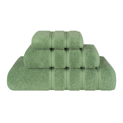 Darcelle 3-Piece 100% Cotton Bath Towel Set