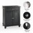 Hedon Granite Top Kitchen Cart-363559776