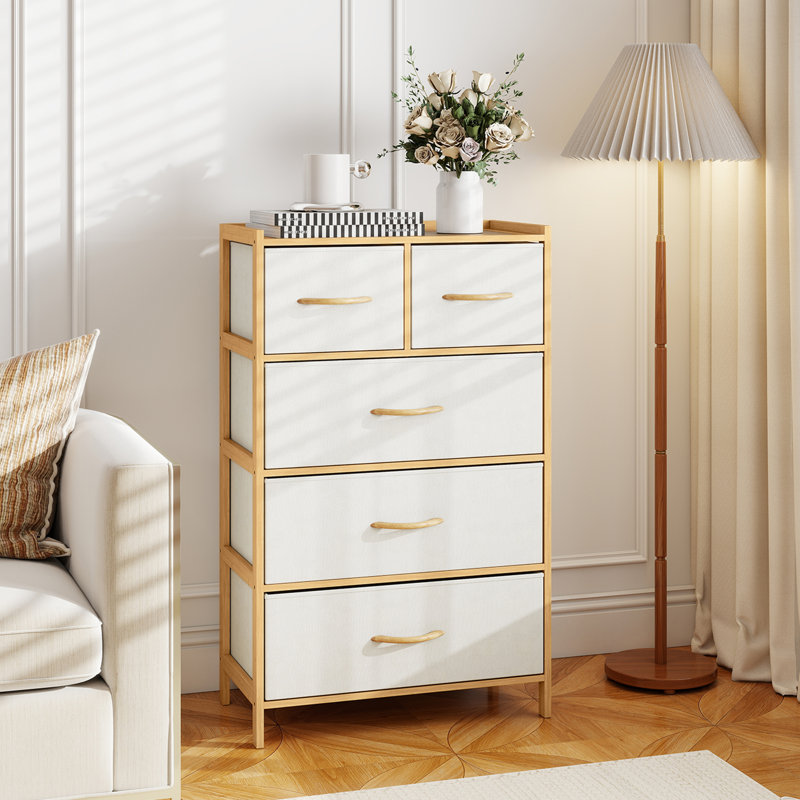 58 cm W Chest of 5 Drawers