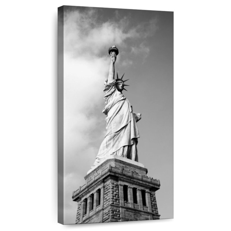 BW Lady Liberty, H 24 po x l 12 po