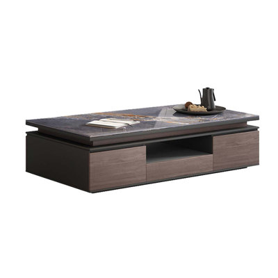 Picture colour Stone + Manufactured Wood Rectangular Coffee Table