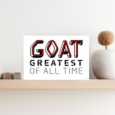 Art mural contemporain audacieux Gamer Goat