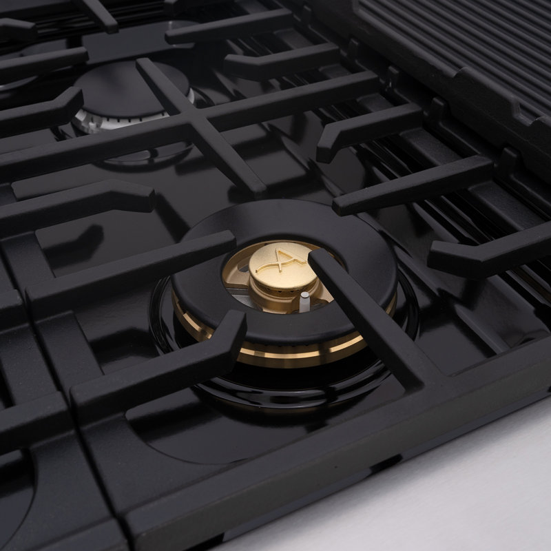 Cuisinière au gaz naturel à convection de 6,7 pieds cubes 48 po Akicon