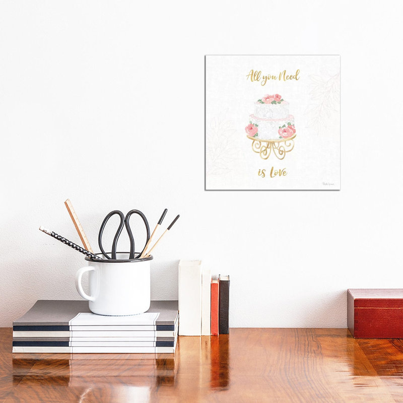 All You Need Is Love IX by Beth Grove - Wrapped Canvas Print, 30.48 cm H x 30.48 cm W