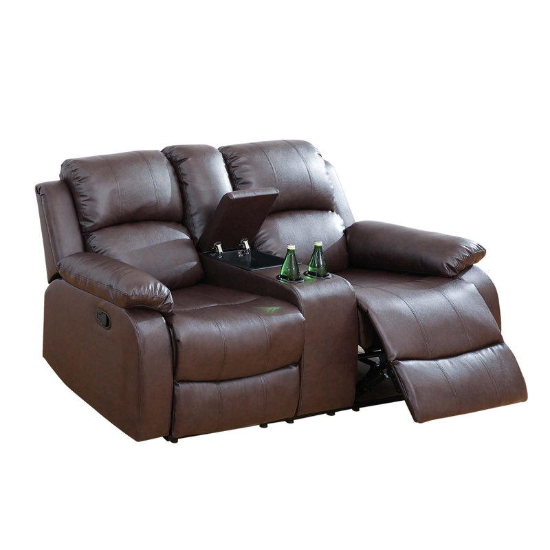 Siège de cinéma en tissu Elixander, Brun