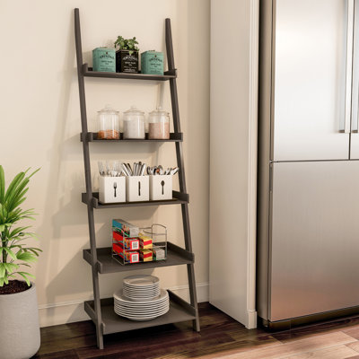 175.2cm H x 56cm W Ladder Bookcase