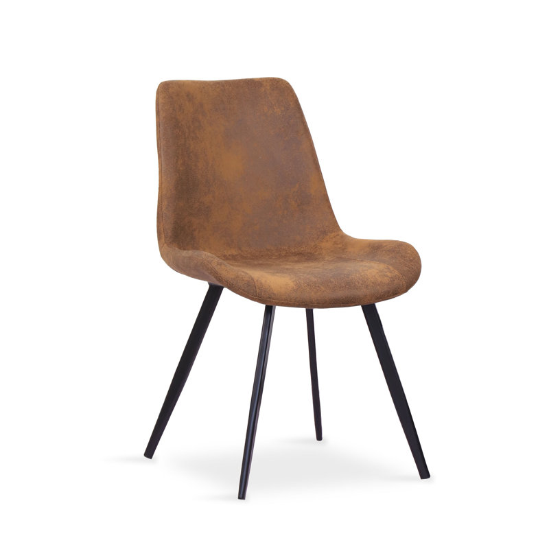 Usrey Upholstered Dining Chair, Brown
