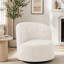 Fauteuil d'appoint moderne en chenille