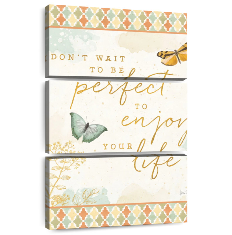 Tergel Natures Wisdom Butterflies, 32" H x 20" W