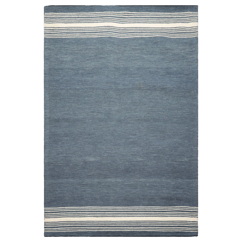 Tapis oriental en laine gris à motif géométrique moderne touffeté à la main, Rectangle 6 pi x 9 pi