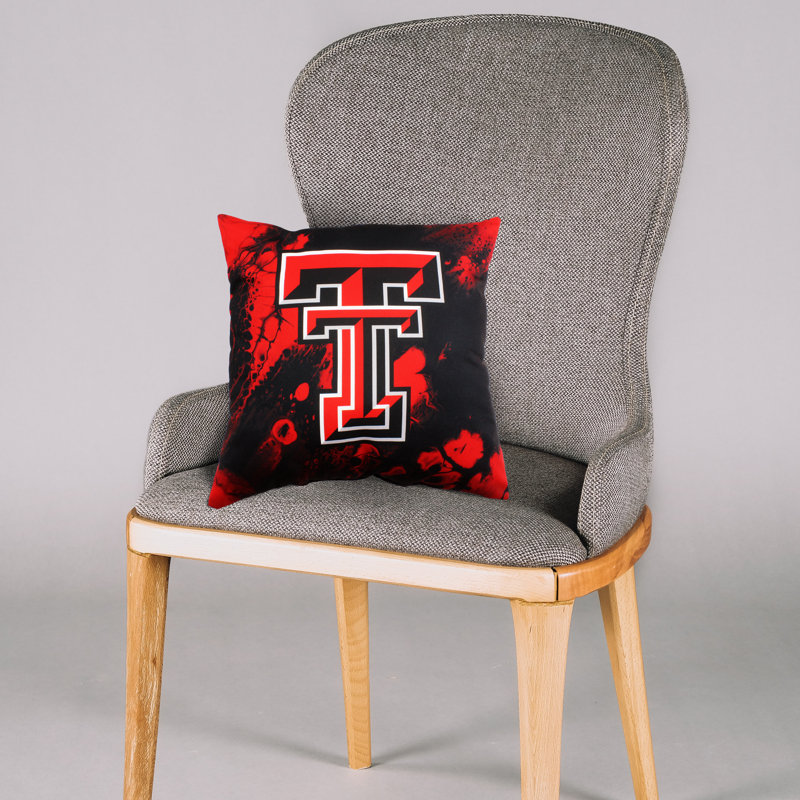 NCAA Throw Pillow, Texas Tech Red Raiders