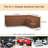 Heavy Duty Outdoor Sectional Sofa Cover Waterproof Patio Sectional Couch Cover-1488252786