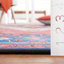 Tapis 133 rouille / bleu 133-15578676