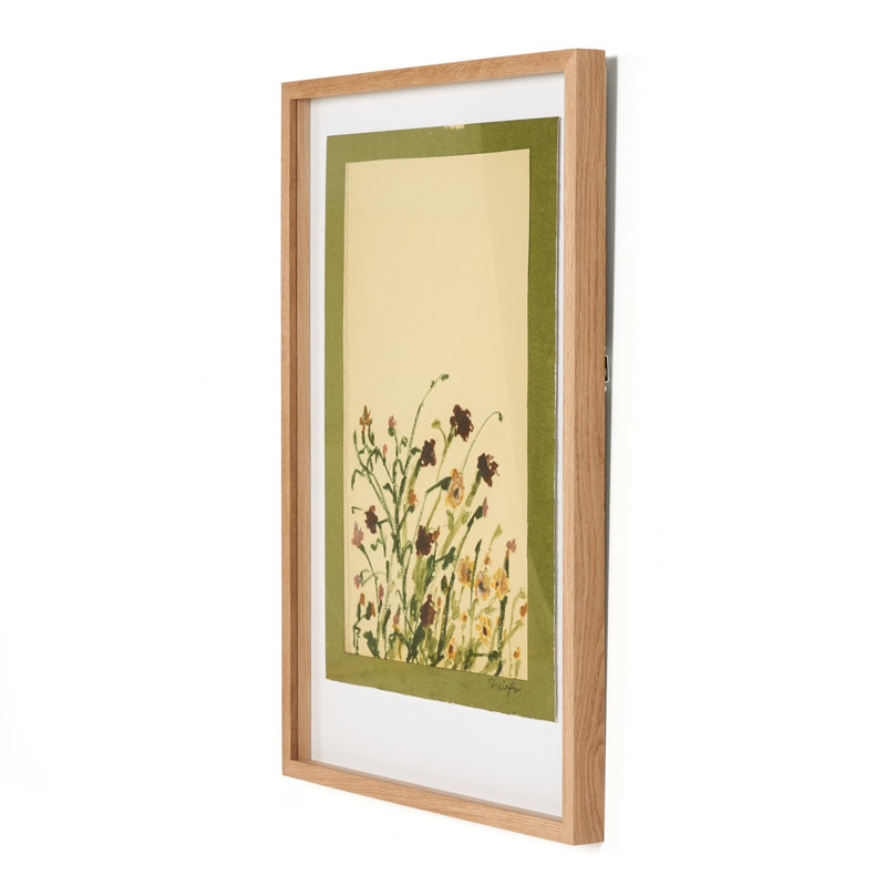 Mélange de fleurs sauvages par Shaina Page, H 40 po x l 30 po x P 2,5 po