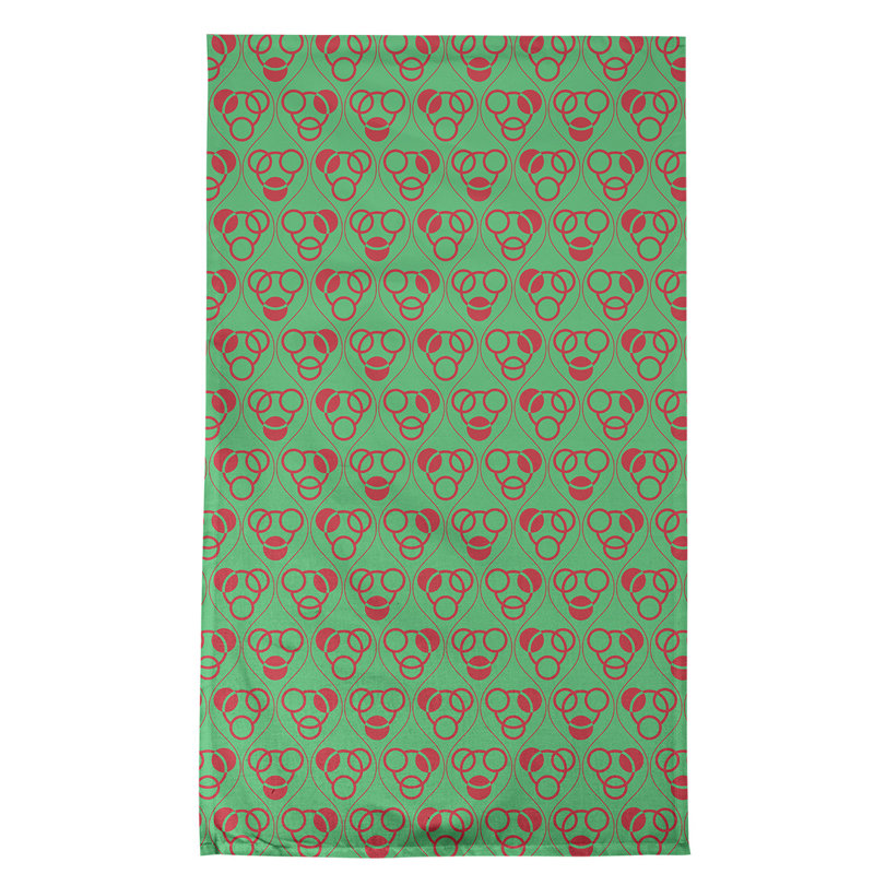 Waffle Tea Towel Kitchen Towel, Poly Twill