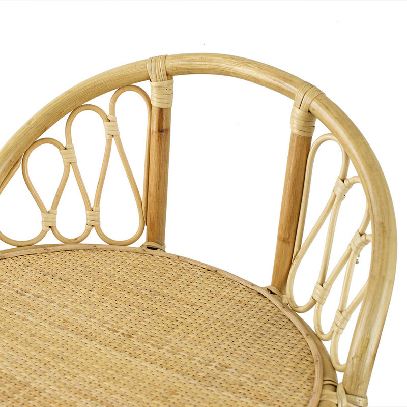 Chariot en rotin 36 po x 21 po x 34 po