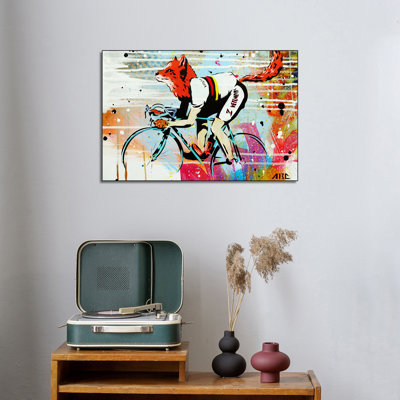 Impression sur toile, "Le Fox" par AbcArtAttack