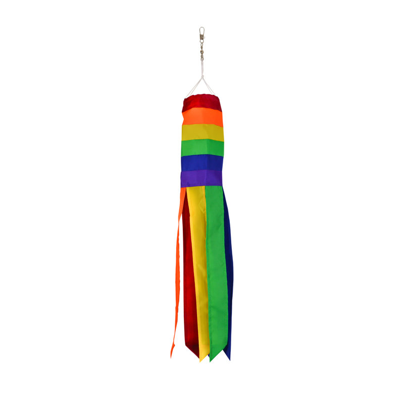 Manche à air Rainbow, H 18 po x l 2,5 po